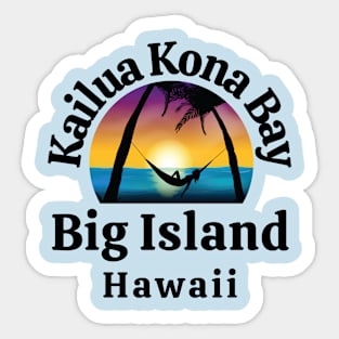 Kailua Kona Bay Sticker